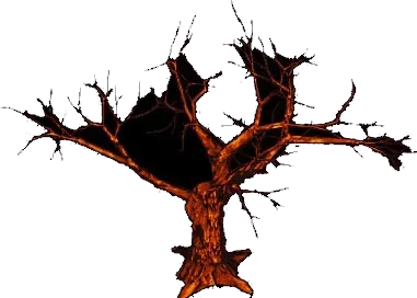 Burning Ash Tree