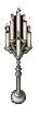 tallsilvercandelabra